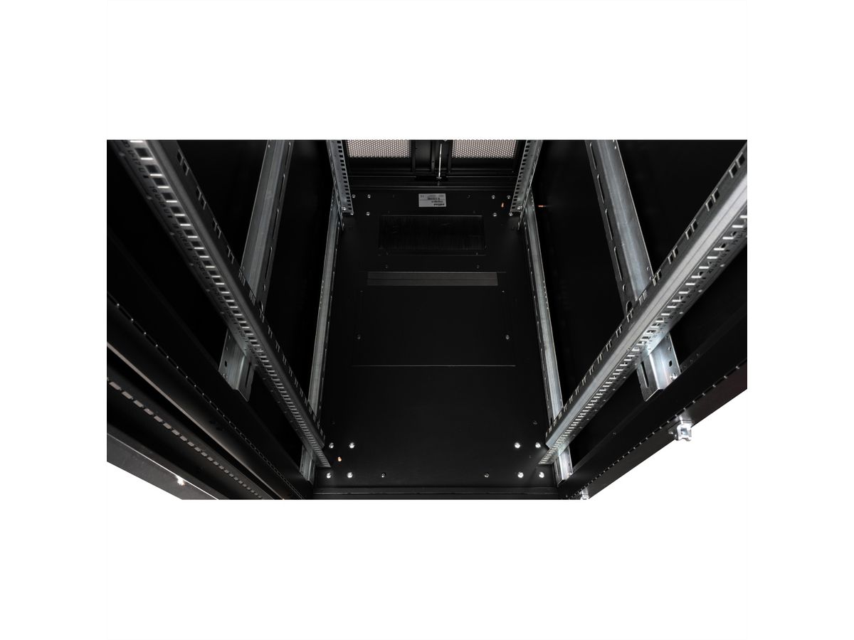 ROLINE 19-inch server rack Pro 36 U, 600x1000 BxD zwart plexiglas