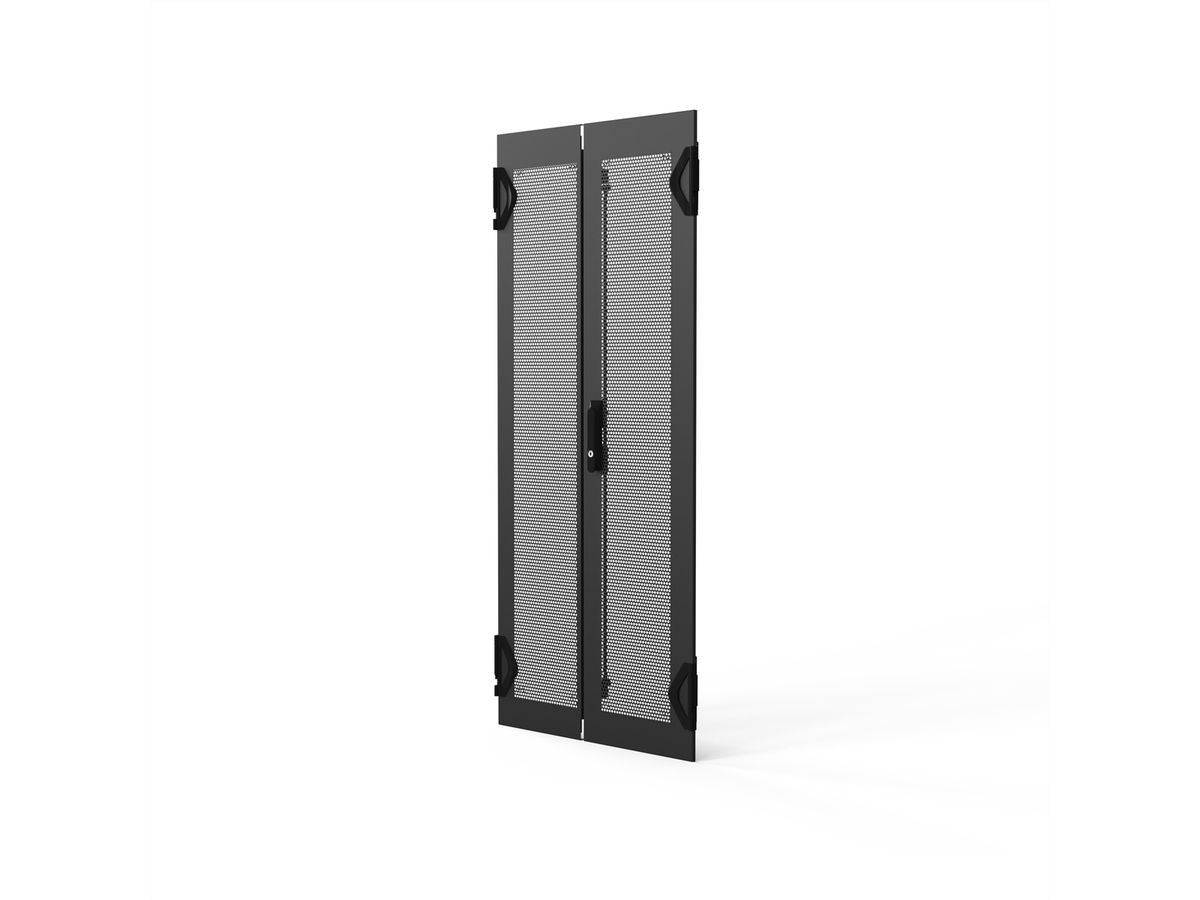 DOOR VENT DOUBLE 1400H 600W RAL7021