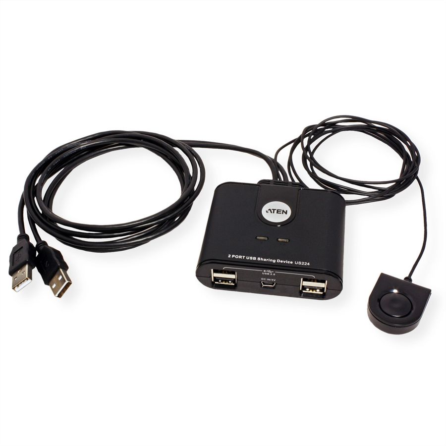 ATEN US224 2-poorts USB 2.0 apparaten switch