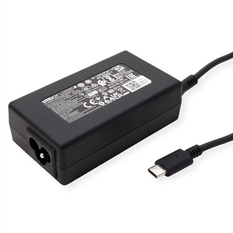 BACHMANN Oplaadadadapter 65W AC USB Type C