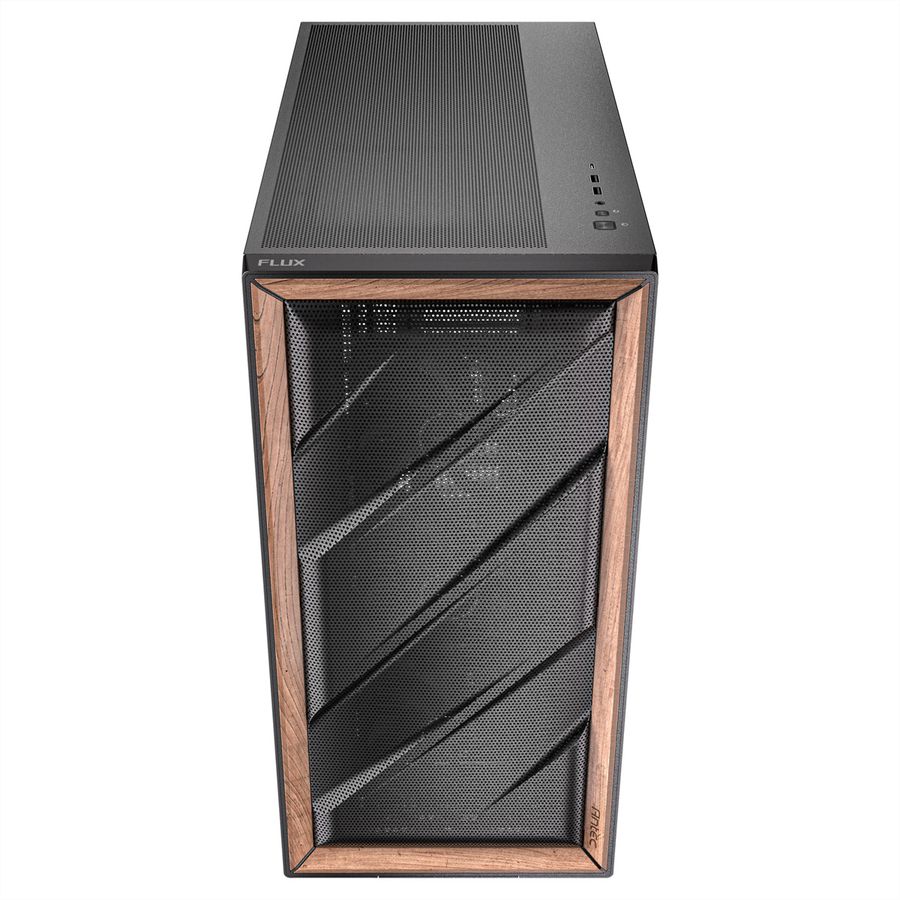 ANTEC Flux SE ATX Midi Tower PC case, black