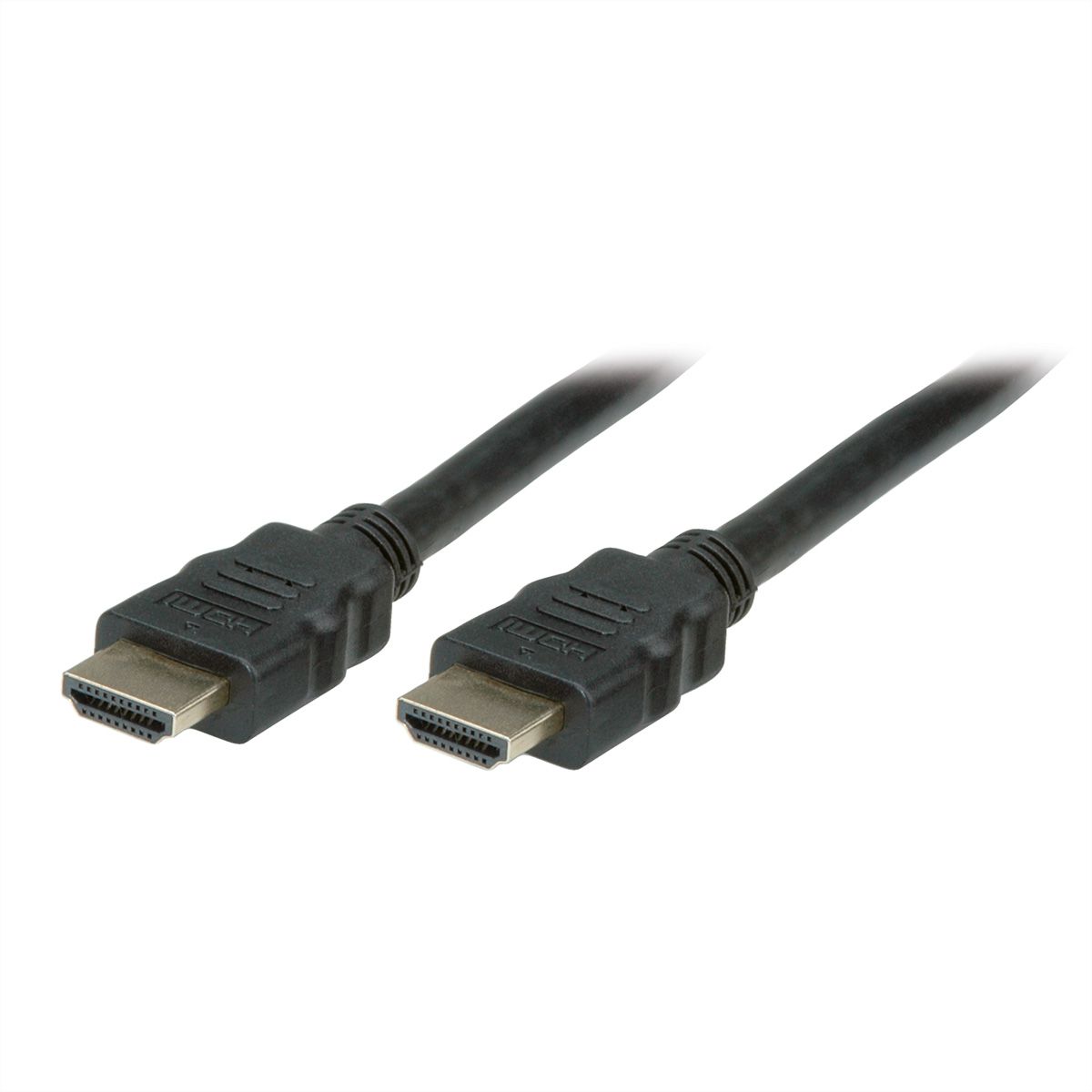STANDAARD HDMI Ultra HD Kabel met Ethernet, M/M, zwart, 1 m