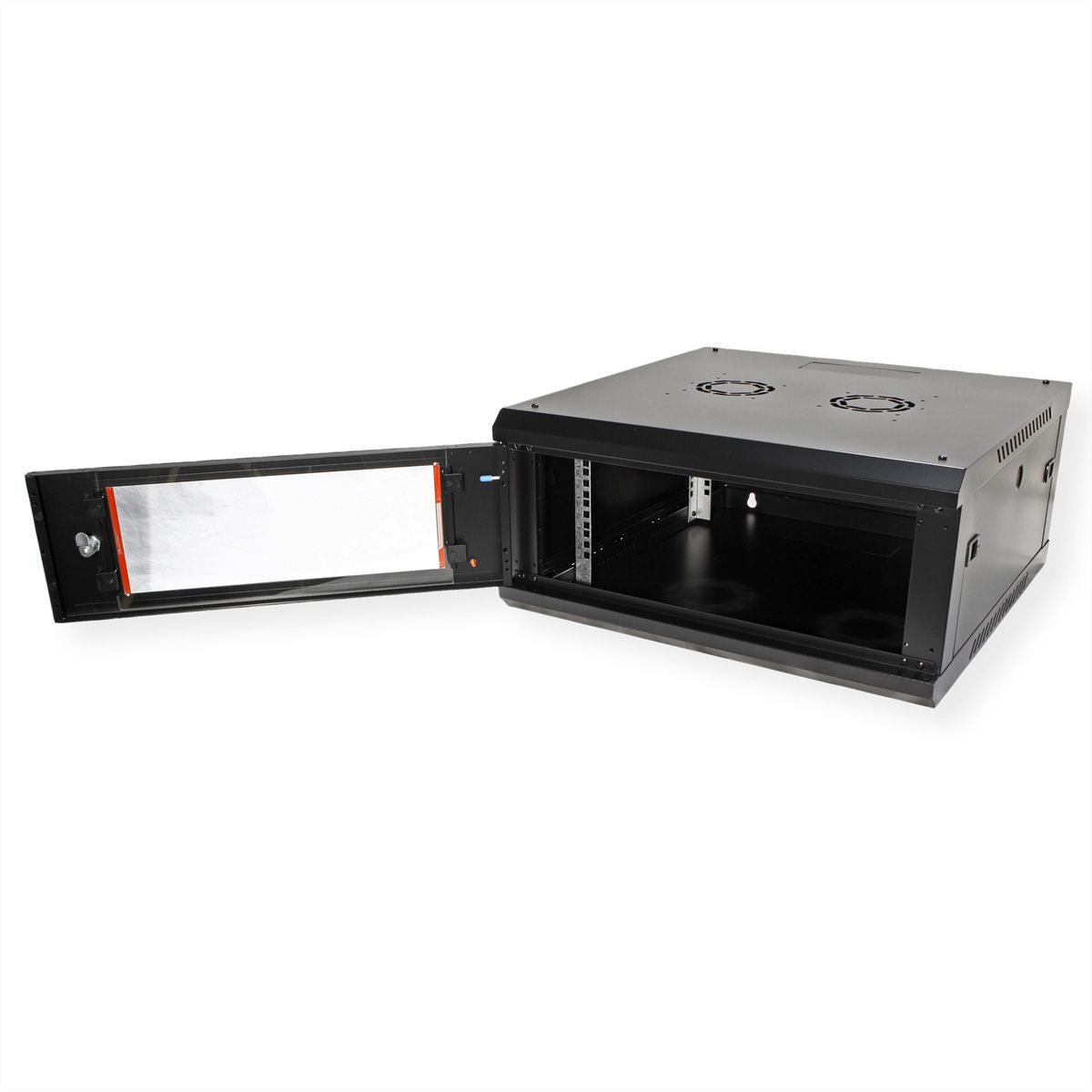 ROLINE 19" Wall Cabinet Basic Plus 4U, 600x600 BxT black
