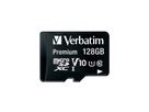 VERBATIM microSDHC Card 128GB Class 10 Retail