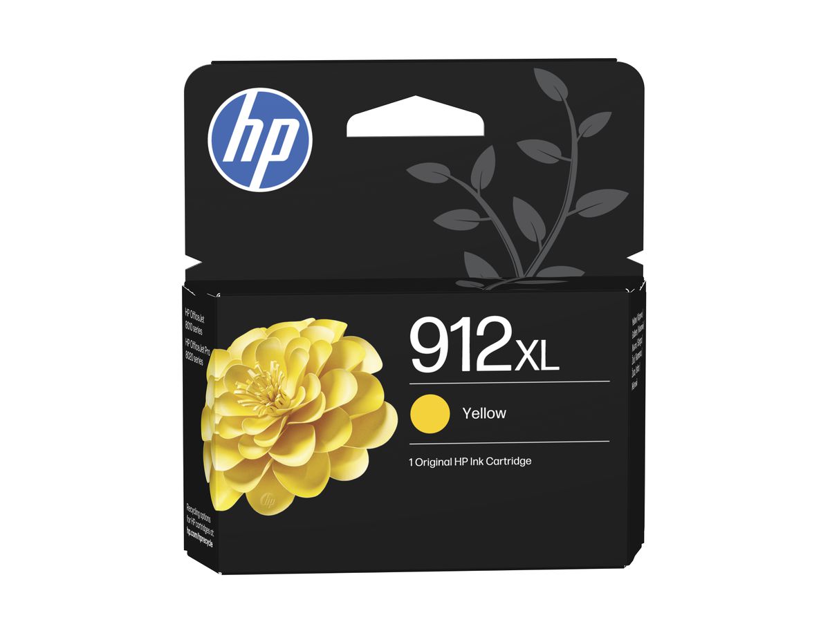 HP 912XL High Yield Yellow Original Ink Cartridge