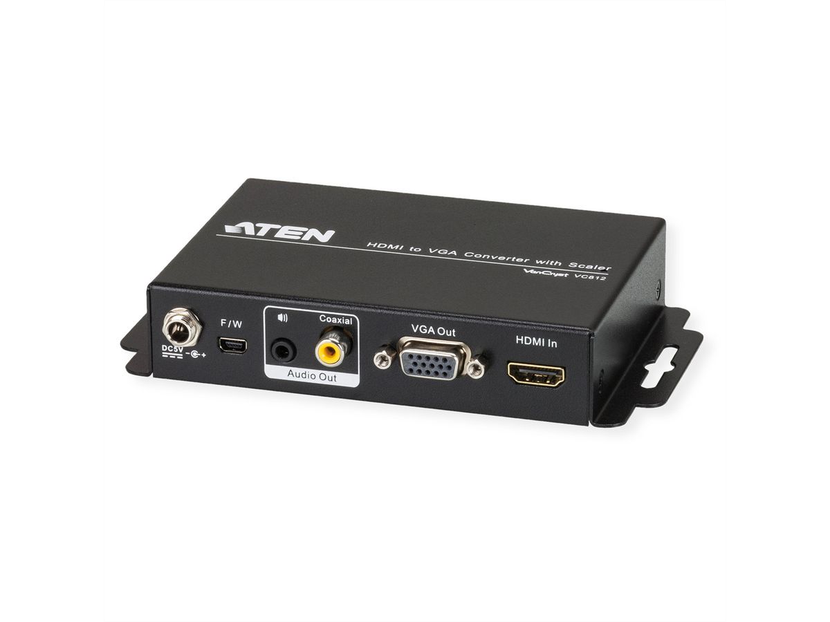 HDMI to VGA/Audio Converter with Scaler