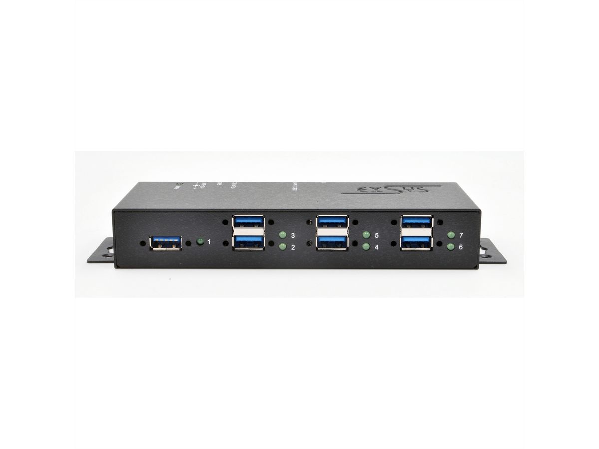 EXSYS EX-1189HMVS-3 7 Port USB 3.2 Gen1 HUB