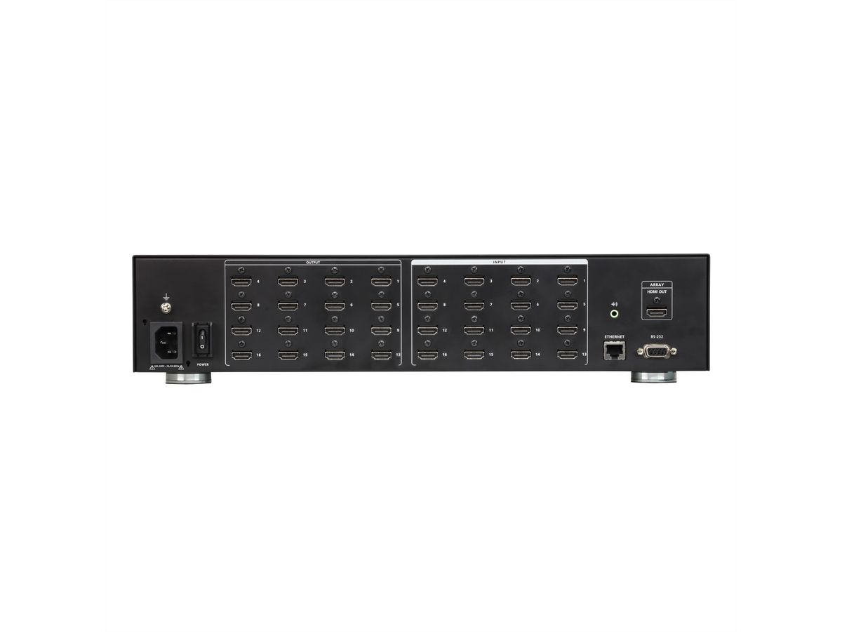 ATEN VM51616H 16x16 HDMI Matrix Switch met schaalfunctie en Videowall