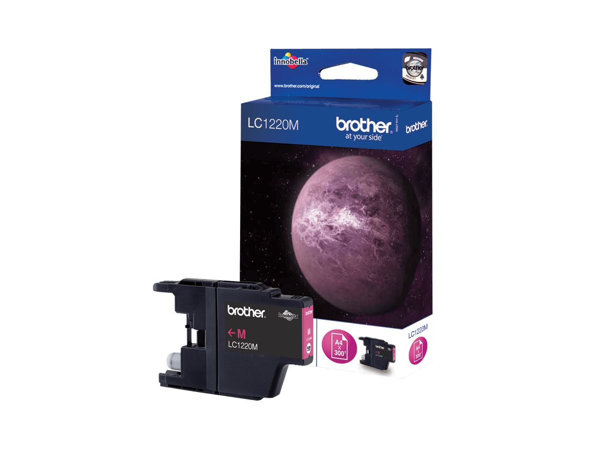 Brother LC1220M inktcartridge 1 stuk(s) Origineel Magenta