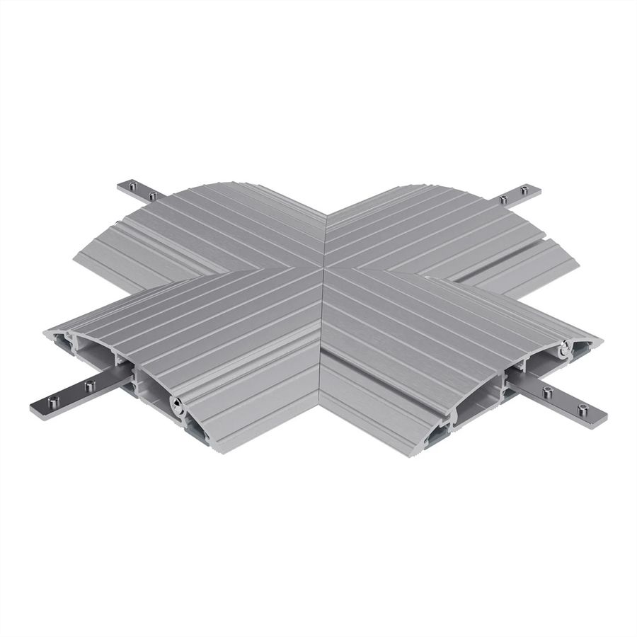 DATAFLEX Addit cable protector, cross-connection 472, silver