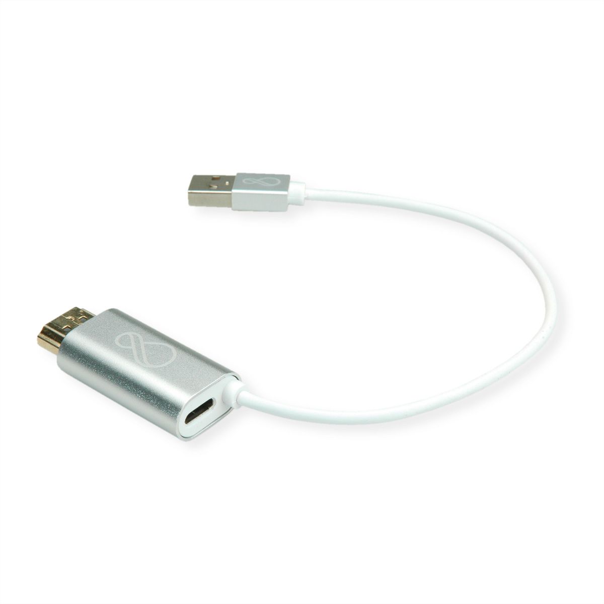 BACHMANN Ochno HDMI naar USB-C en USB-A adapter