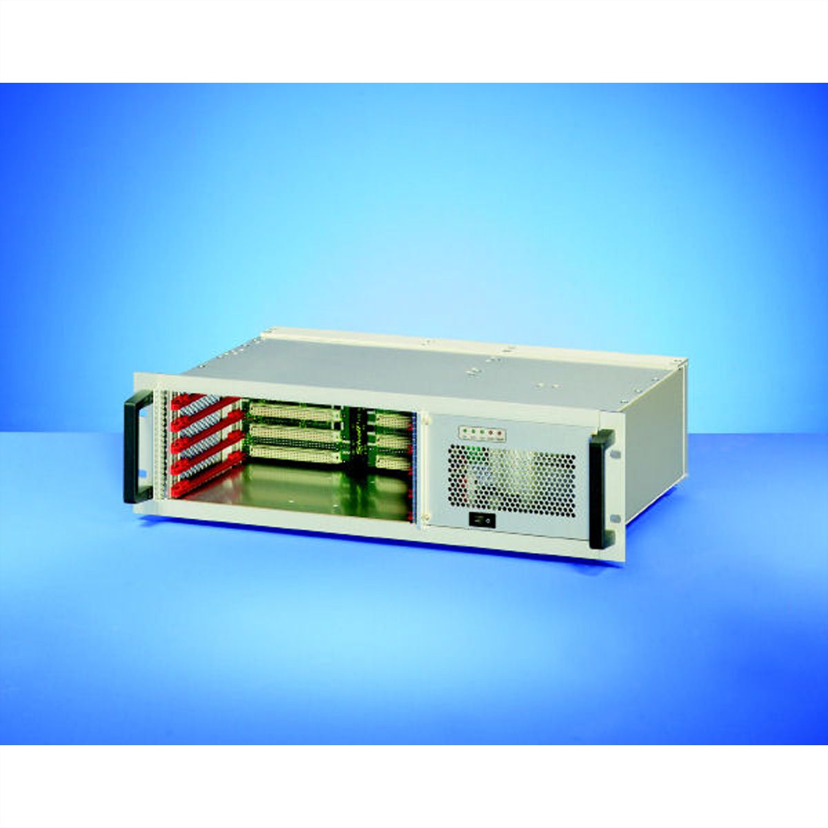 SCHROFF VMEbus System, 3 U, 5 Slot, Open Frame PSU