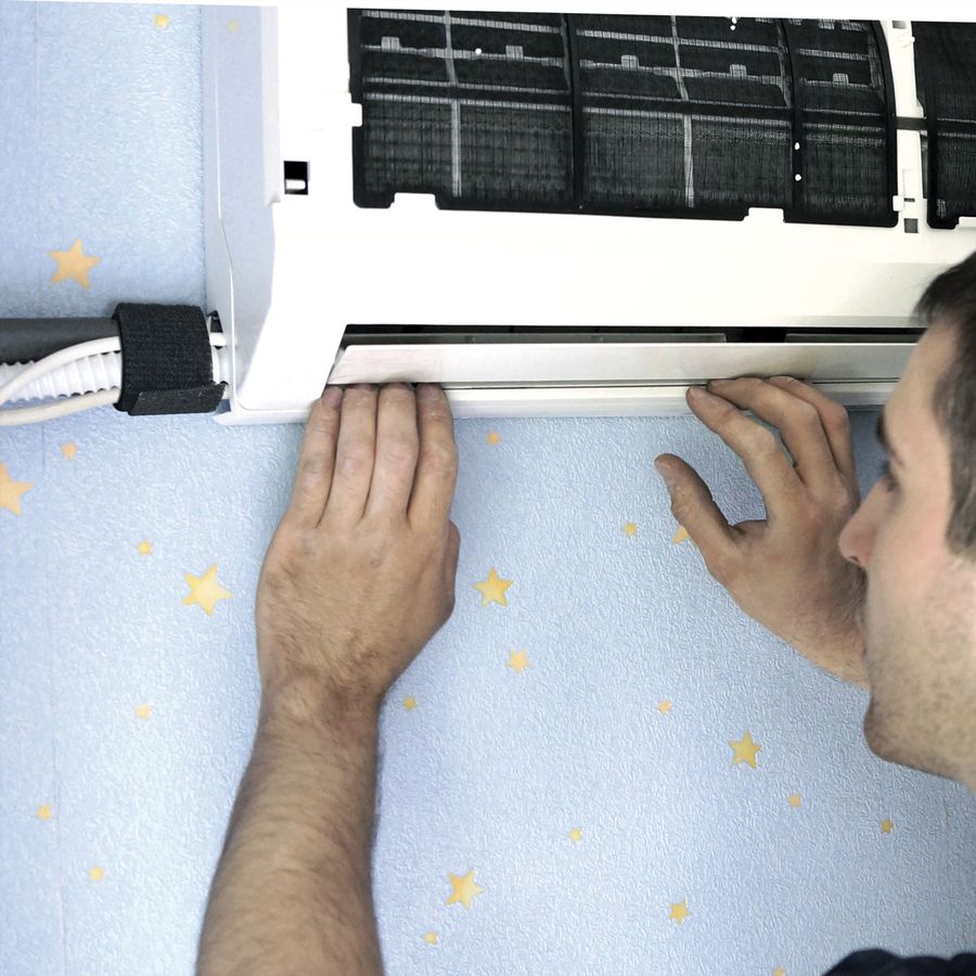 VELCRO® One Wrap® Band 50 mm breit, türkis, 25 m
