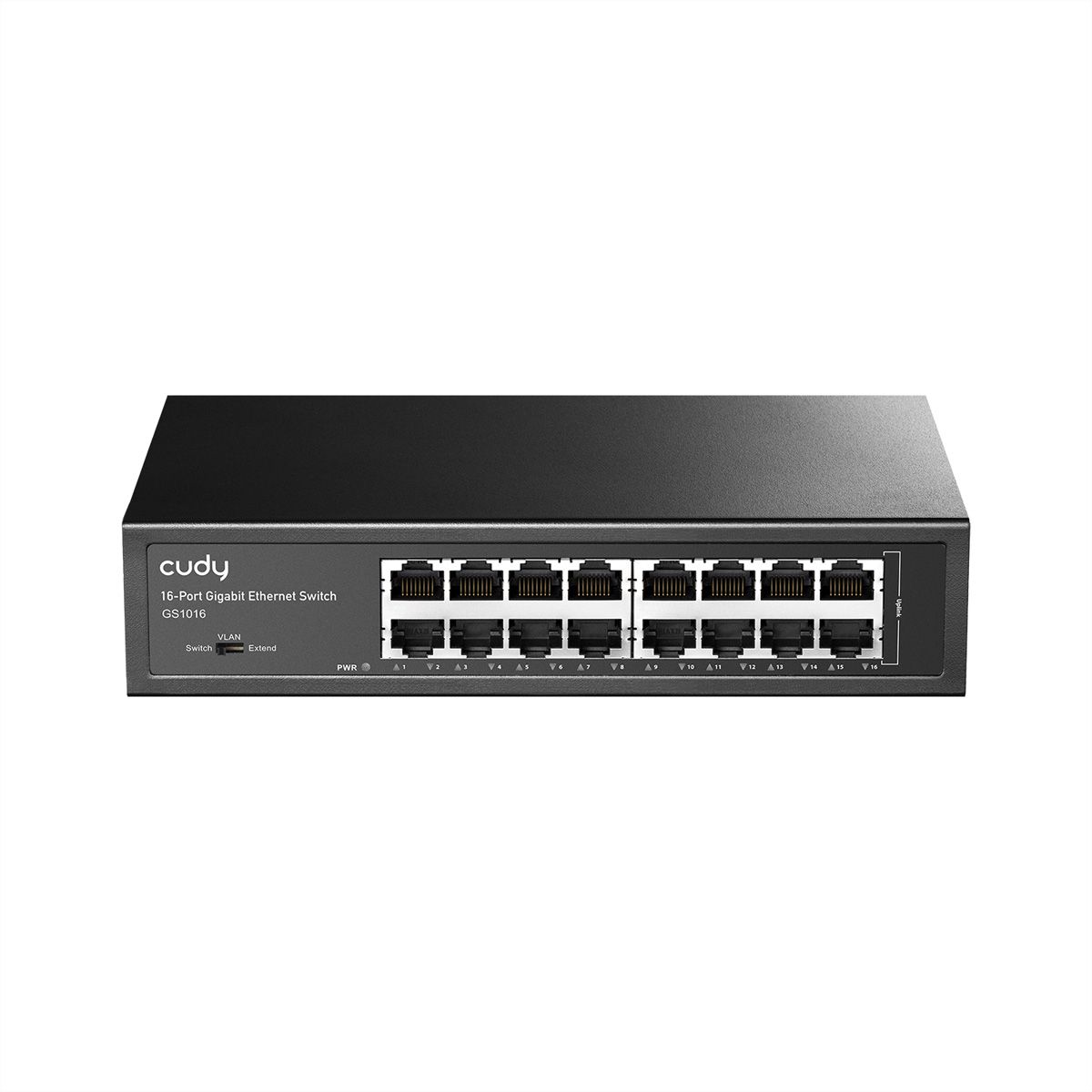 CUDY GS1016 16-poorts Gigabit Metalen Switch