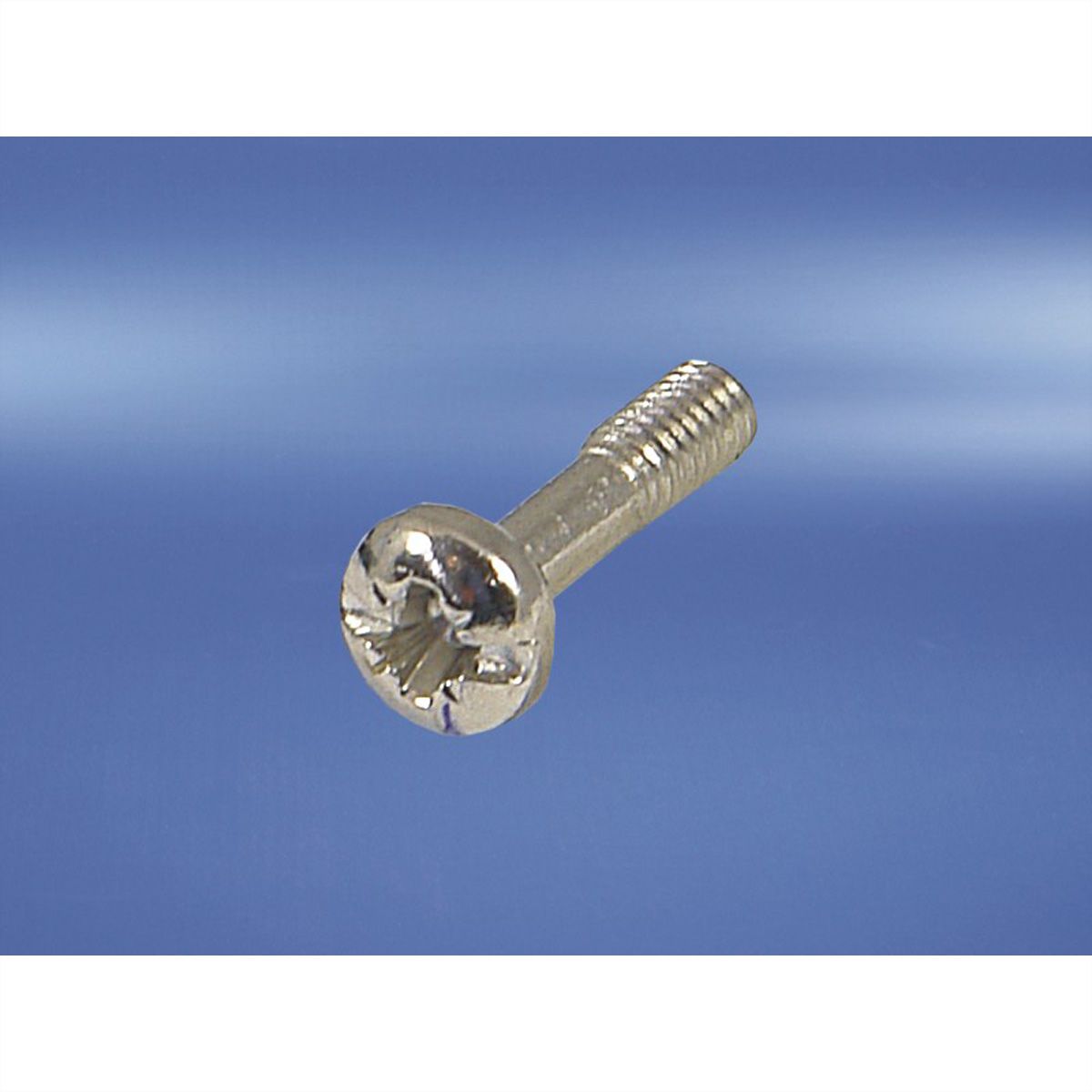 SCHROFF Kraagschroef, kruisgleuf/gleuf (M2,5x11), staal verzinkt, zwart