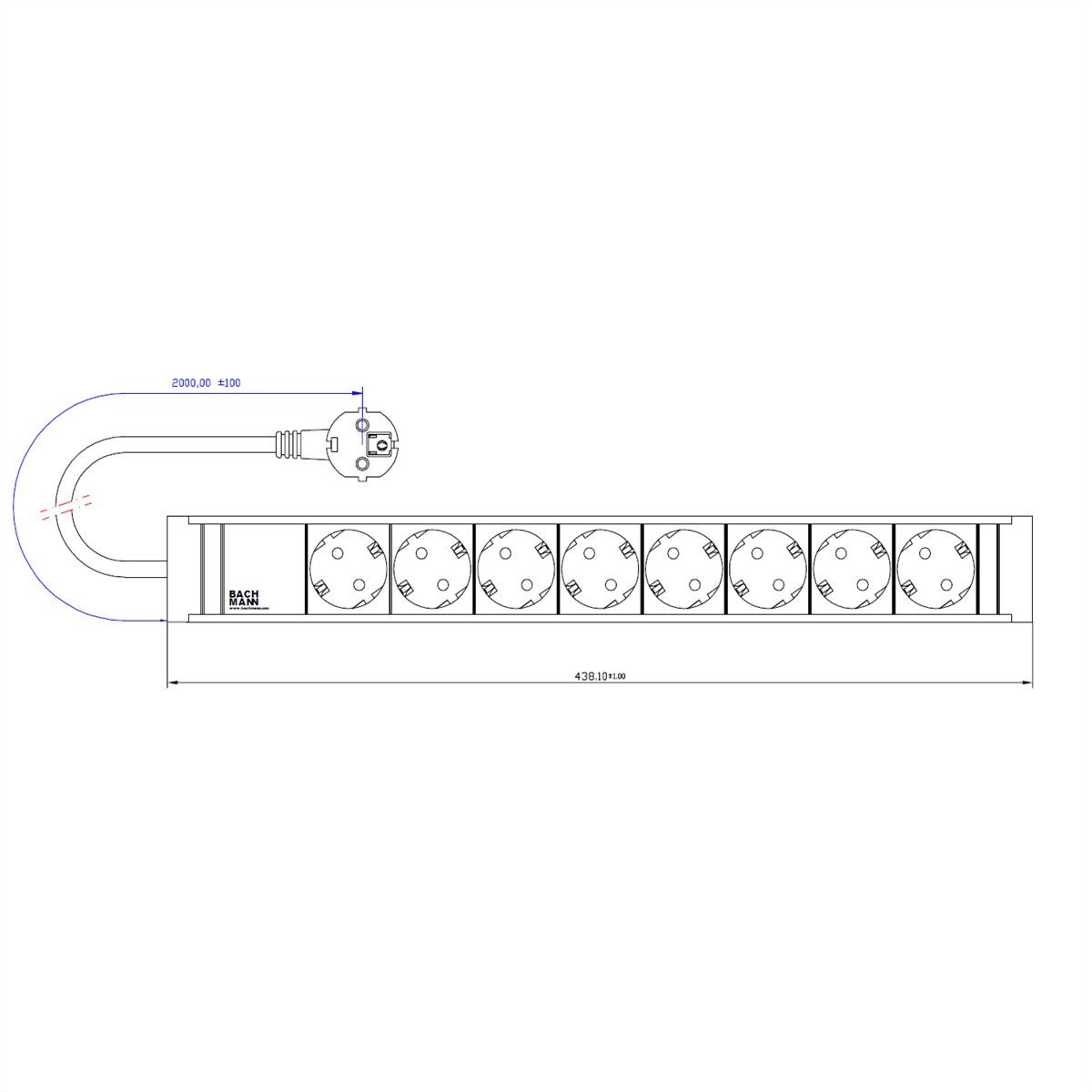 BACHMANN CONNECT LINE 8xprotective contact