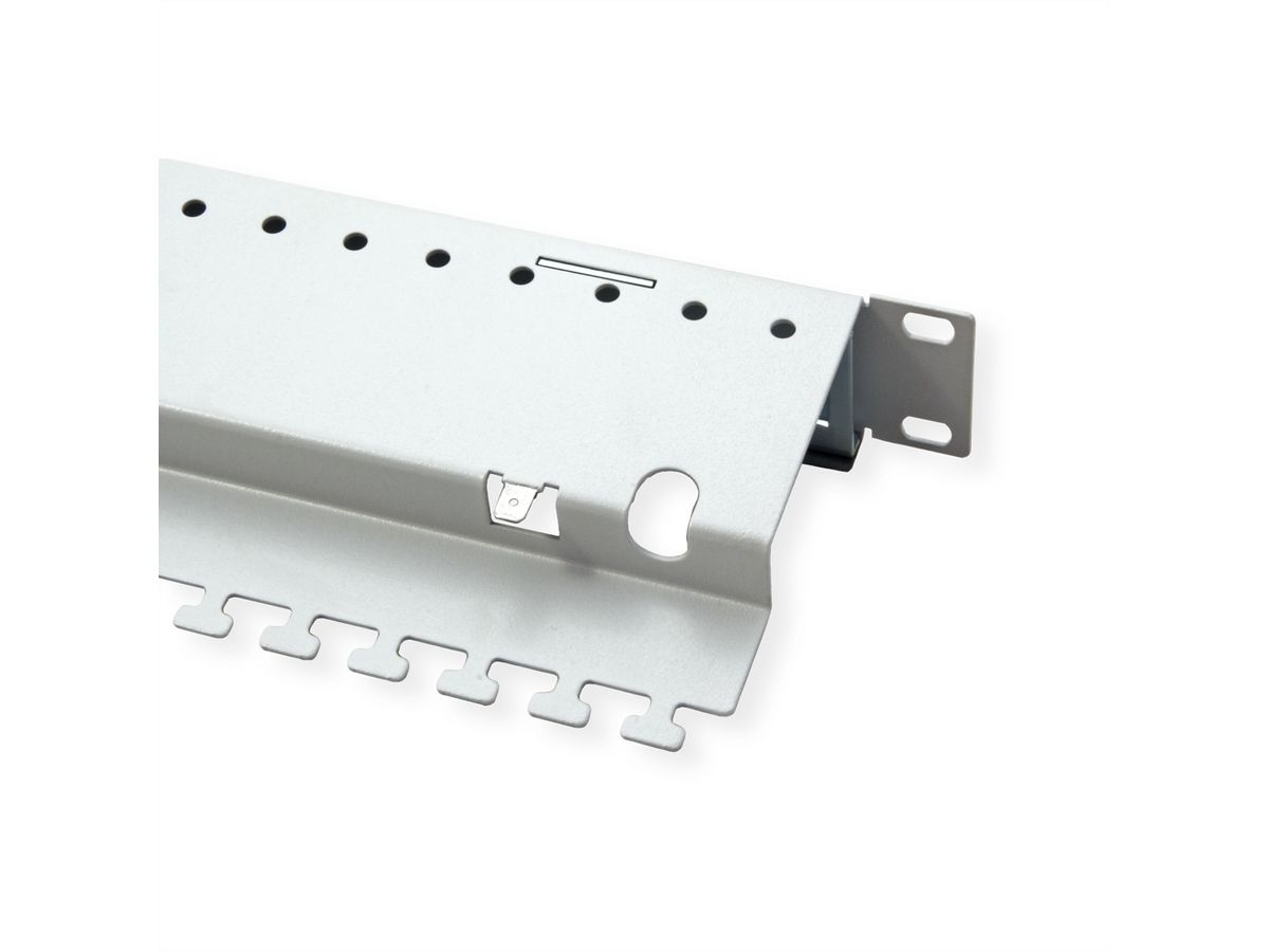 EasyLan preLink / fixLink paneel 19'' 1HE, 24x Keystone aansluitingen