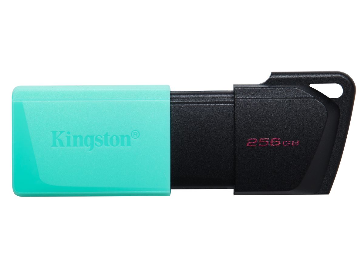 Kingston Technology DataTraveler 256GB USB3.2 Gen1 Exodia M (Black + Teal)