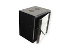 VALUE 19" Wall Mount Rack 12U, 640x570x450mm (HxWxD), black