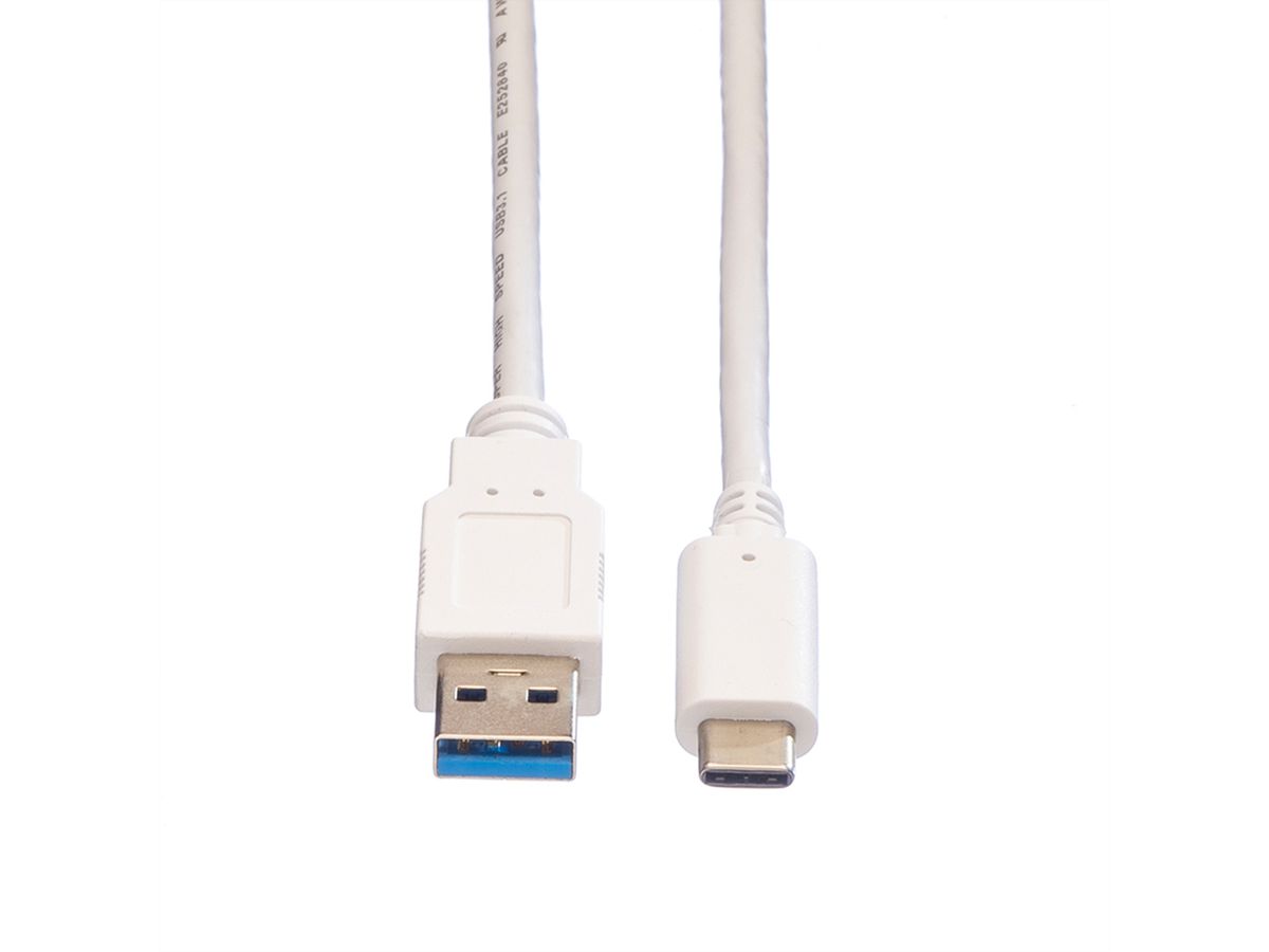 VALUE USB 3.2 Gen 1 Cable, A-C, M/M, 1 m