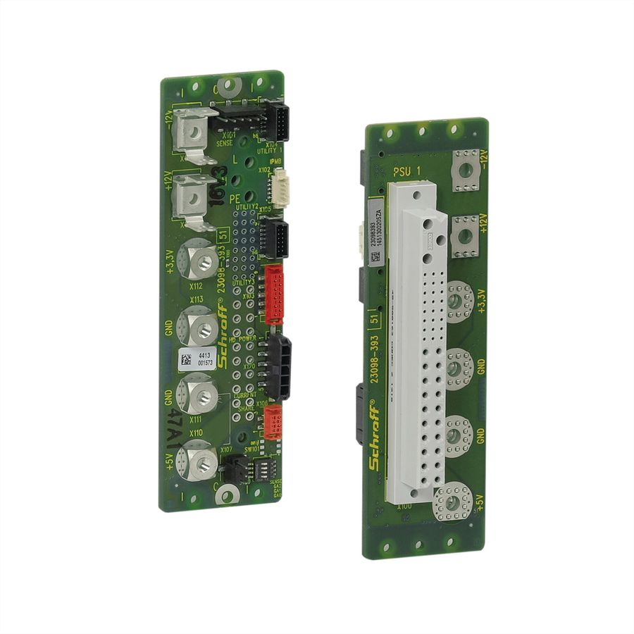 SCHROFF CPCI Power Backplane With P 47 Connector, 3 U, 8 HP, 1x P47