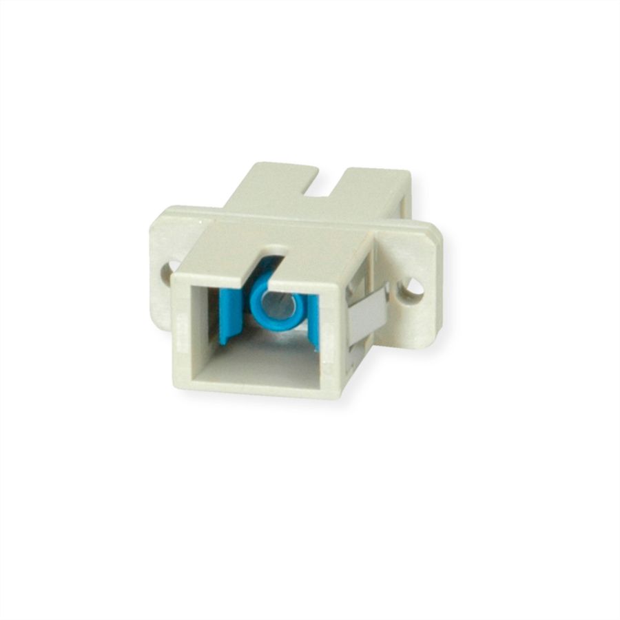 TELEGÄRTNER SC-koppeling, multimode, Keramische huls, kunststof behuizing, beige