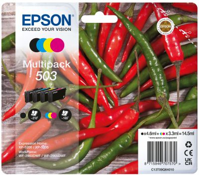 Epson 503 ink cartridge 4 pc(s) Original Standard Yield Black, Cyan, Magenta, Yellow