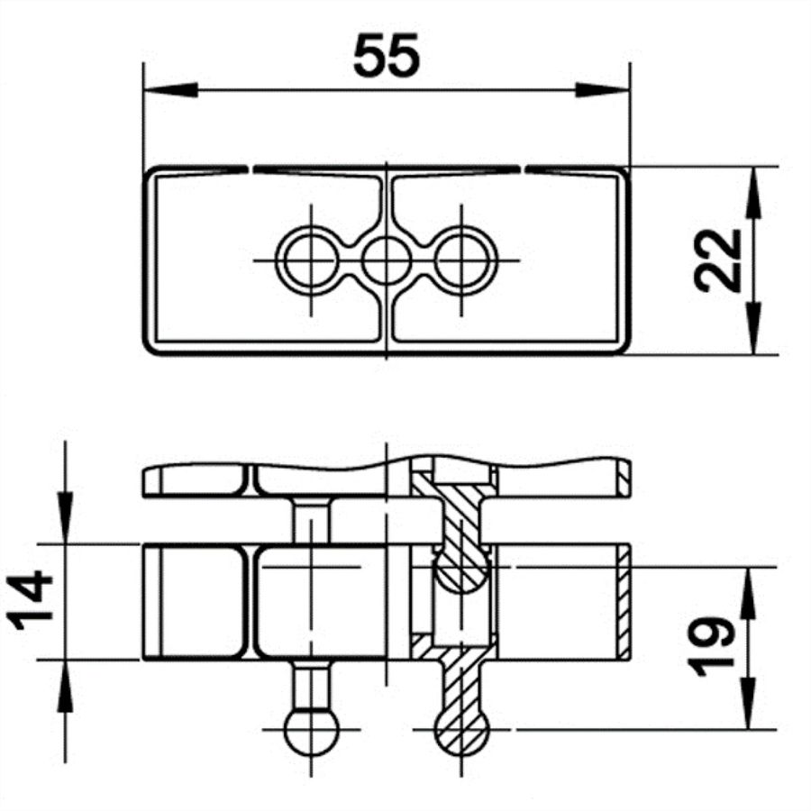 BACHMANN cable snake Flex II black