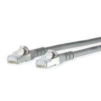 METZ CONNECT Patchkabel Cat.6A AWG 26, grijs, 4 m