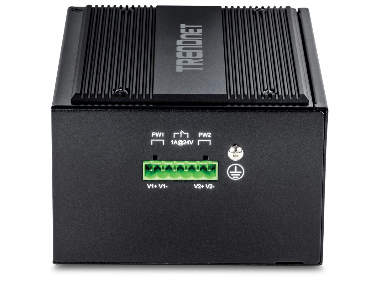TRENDnet TI-G262 DIN-Rail Switch, 26-poorts industriële gigabit