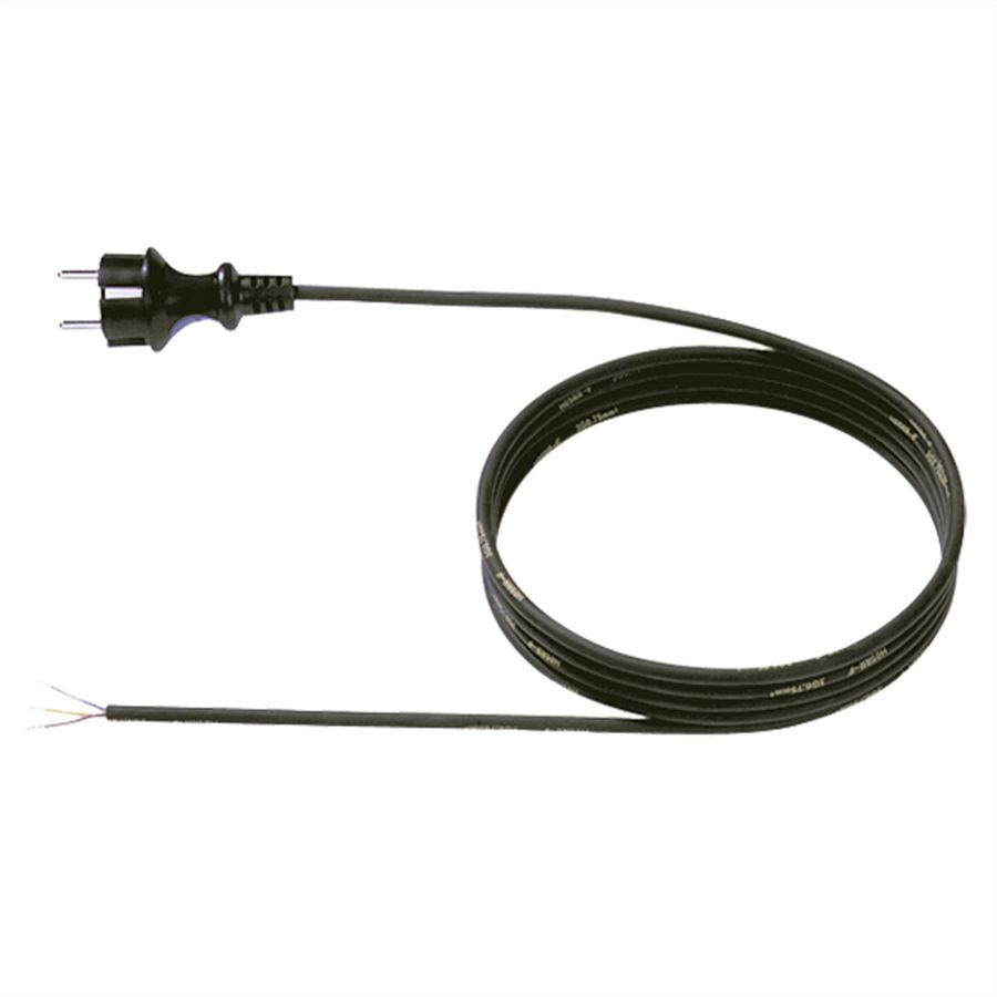 BACHMANN neoprene supply cable 3G1.00 3m, H07RN-F 3G1.00 black 32/AEH