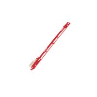 SCHROFF MTCA geleiderail, rood, bodem, voor AMC modules, 100 stuks