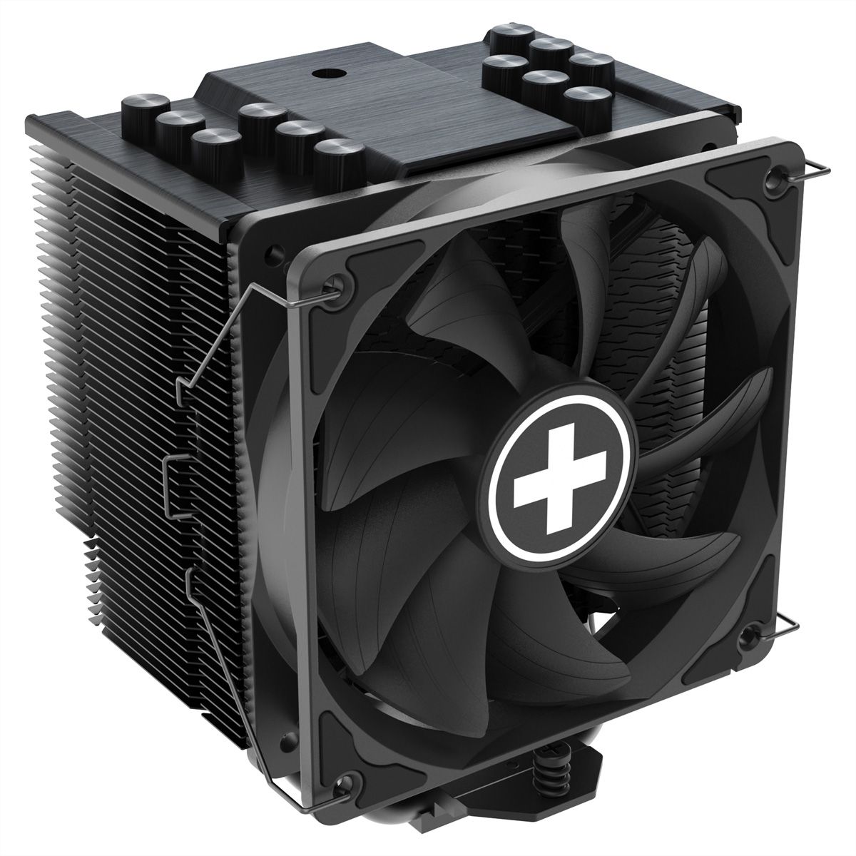 Xilence M906 AMD and Intel CPU Cooler, 120mm Black PWM FDB Fan, 250W TDP, black