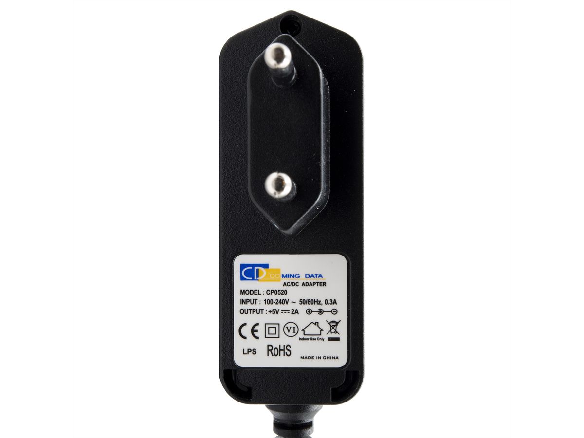 EXSYS EX-6991 Steckernetzteil, 5V/2A (DC Jack 5.5mm)