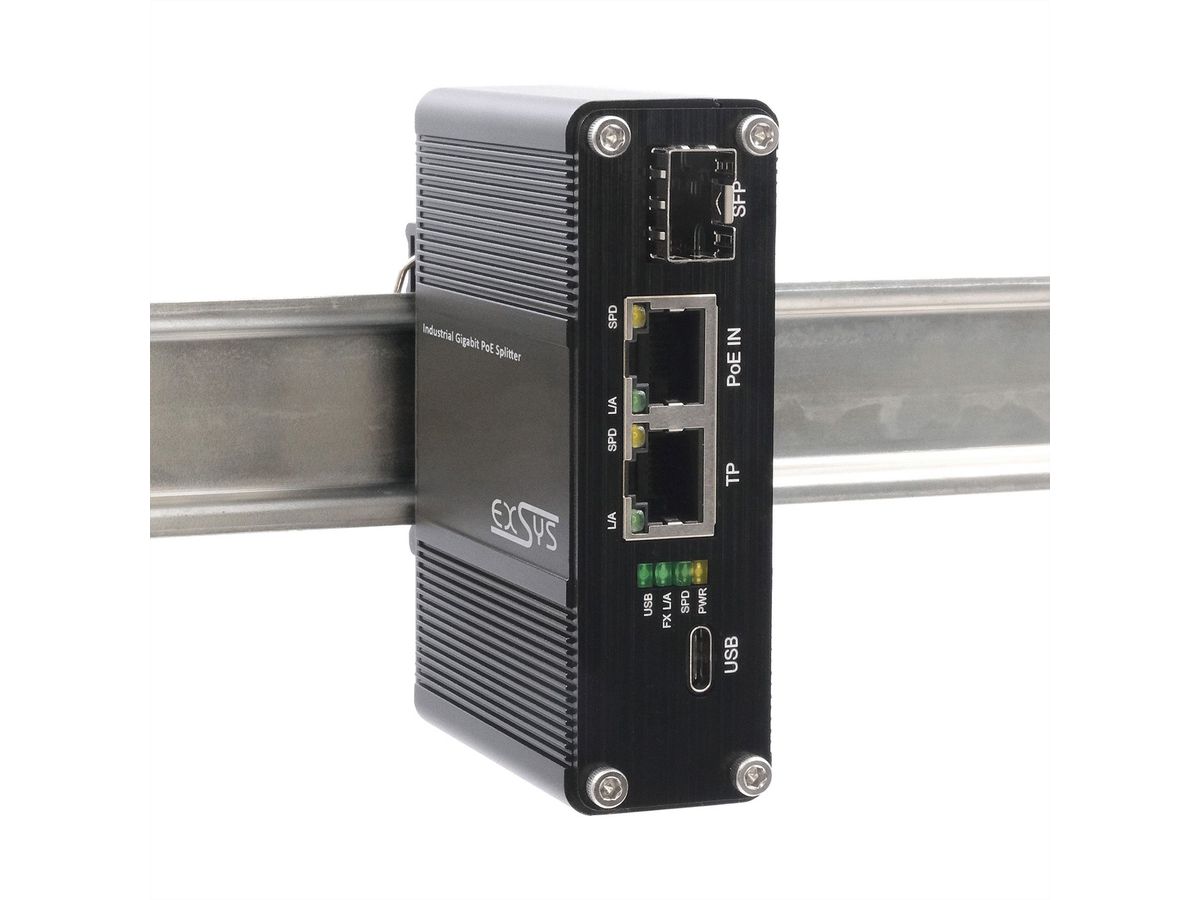 EXSYS EX-60328 PoE++ Splitter USB-C 60W