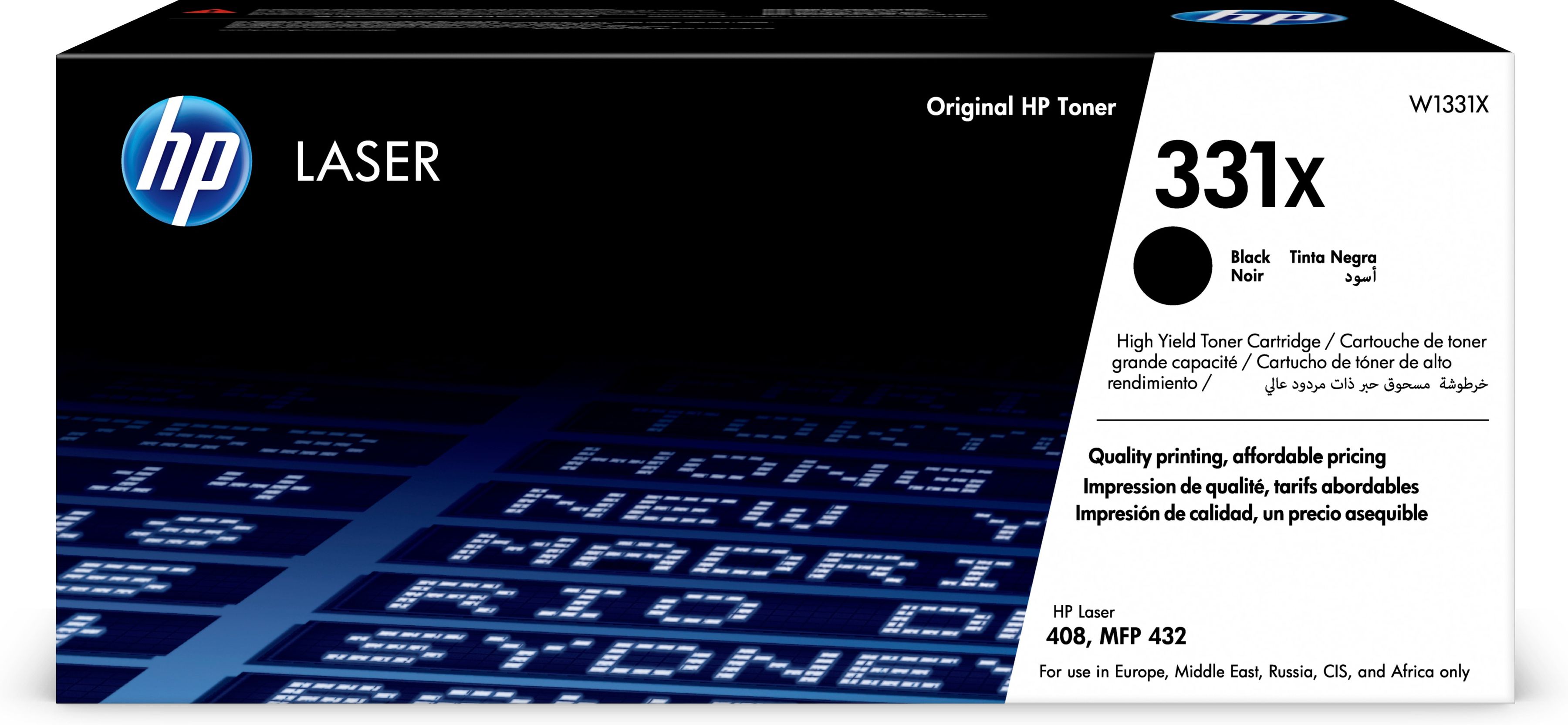 HP 331X tonercartridge 1 stuk(s) Origineel Zwart
