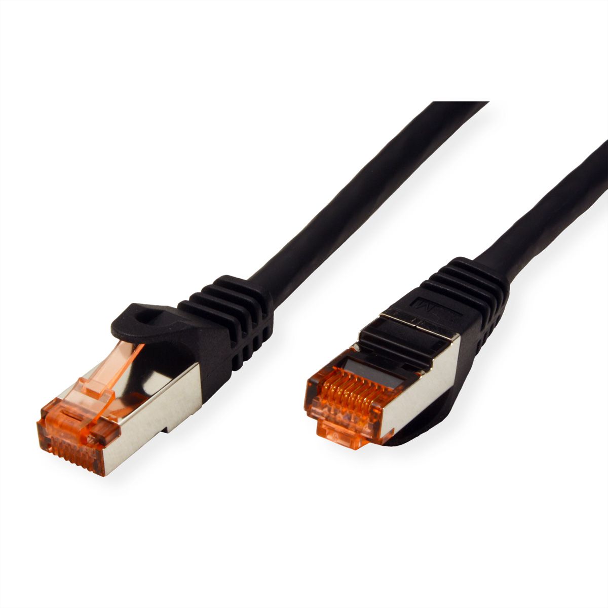 ROLINE patchkabel Cat.6 S/FTP (PiMF), componentniveau, LSOH, zwart, 5 m