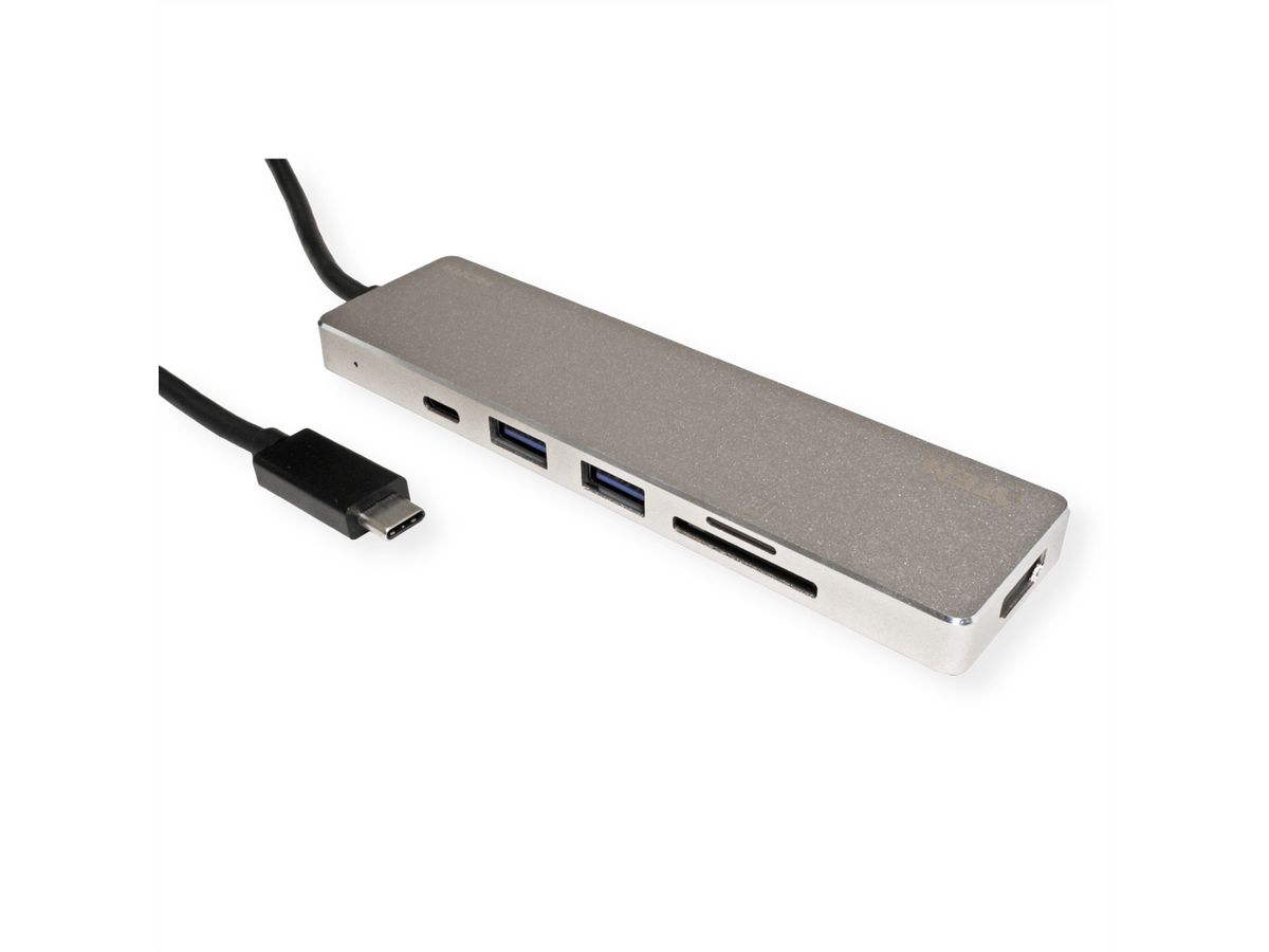 ATEN UH3239 USB-C Multiport Mini Dockingstation mit Power Passthrough