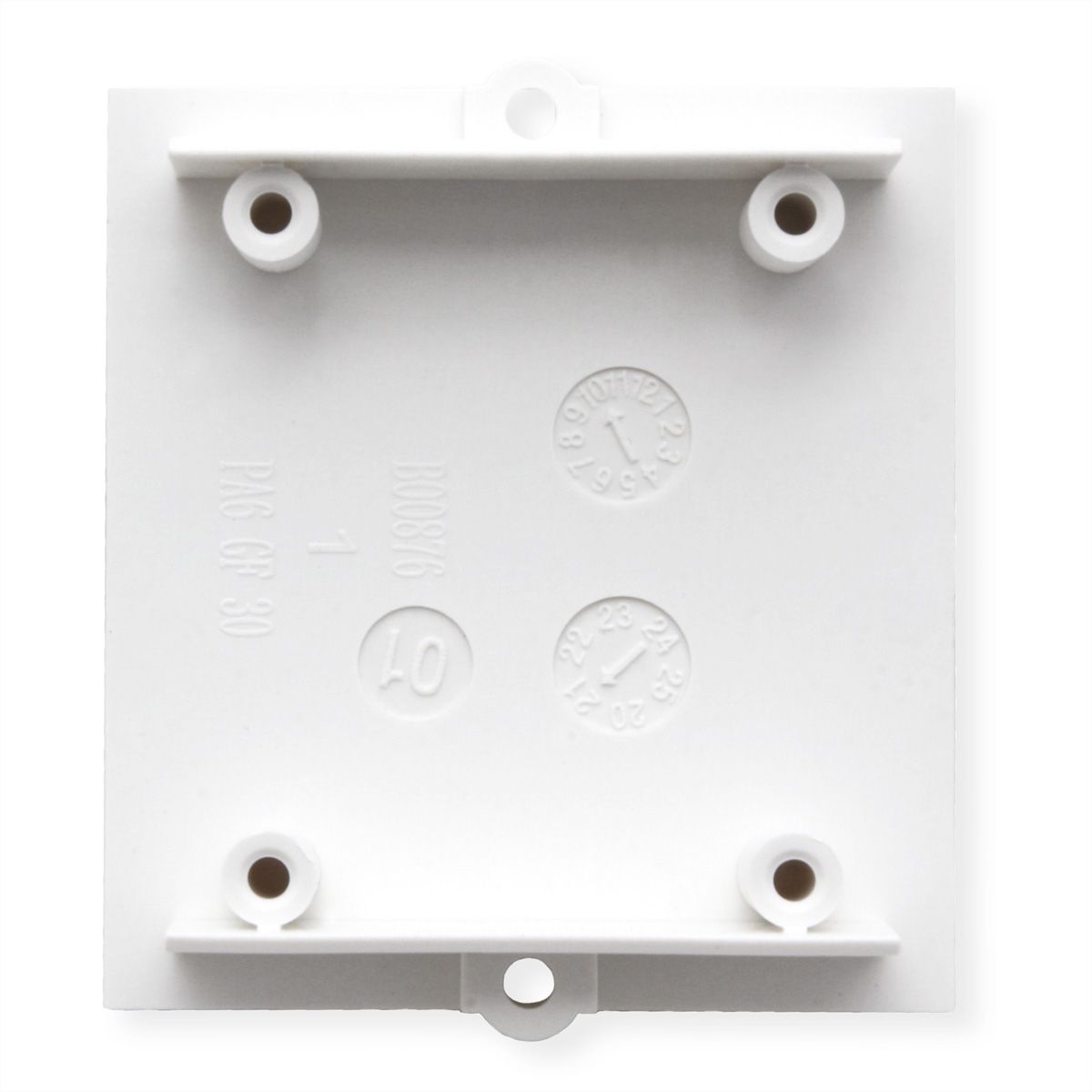 BACHMANN frame blind with screw-on dome white