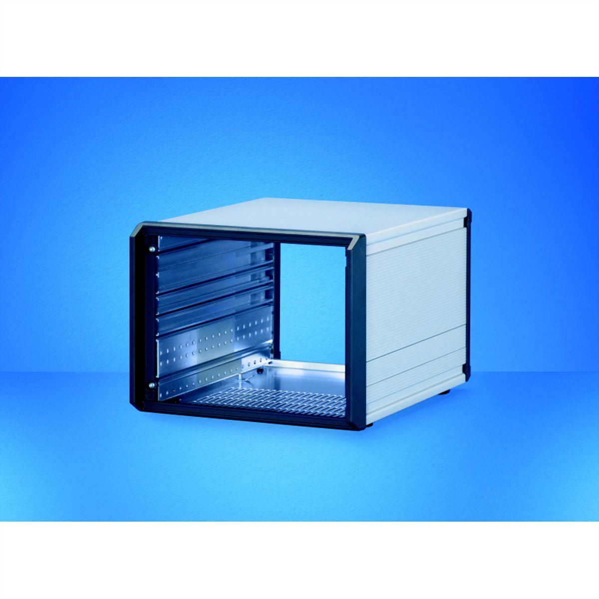 SCHROFF PropacPRO Desktop-kast, niet afgeschermd, 4 HE, 63 HE, 266 mm