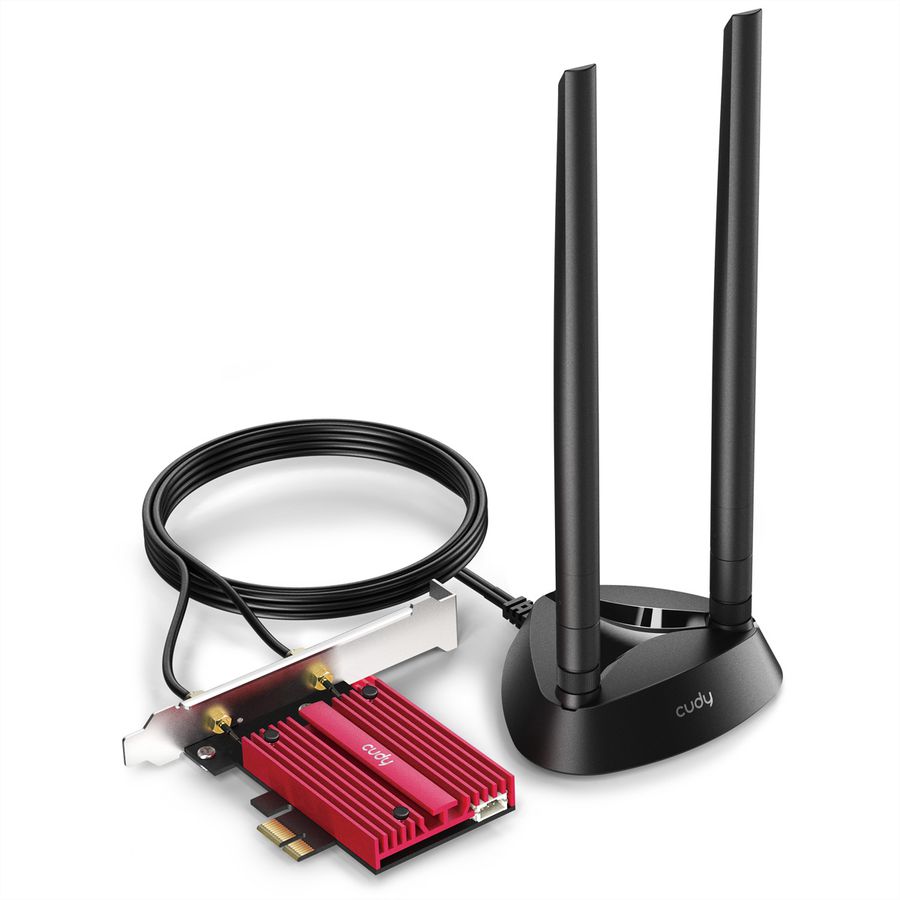 CUDY WE4000 AX5400 Wi-Fi 6E PCI Express Adapter