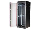 ROLINE 19-inch netwerkkast Pro 32 U, 600x600 BxD Glazen deur zwart