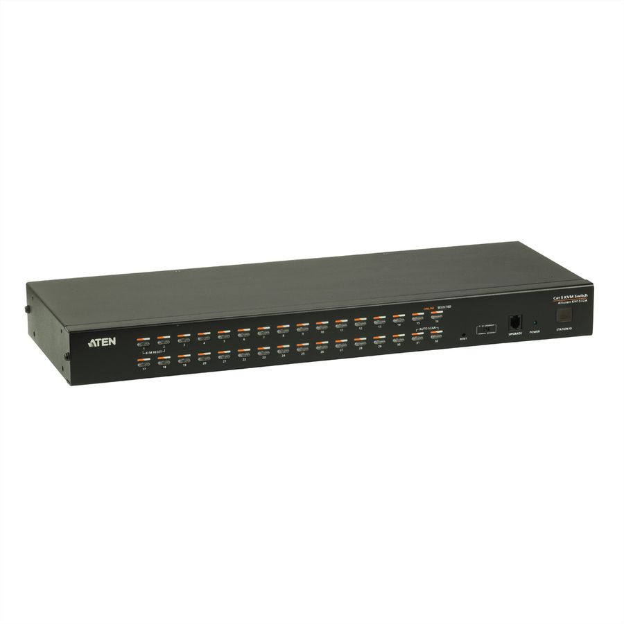 ATEN KH1532A KVM switch, VGA, PS/2-USB over Cat 5, 32-poorts