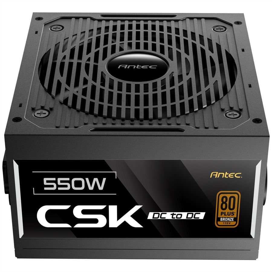 ANTEC CSK550DC PC Netzteil 550W ATX 2.52-kompatibel, schwarz