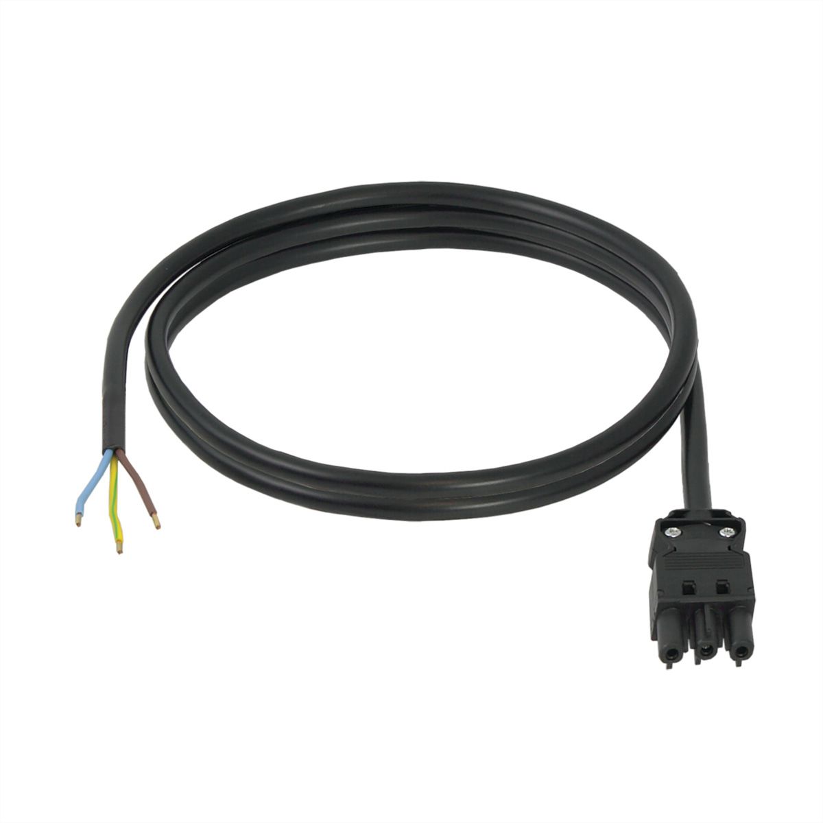 SCHROFF Wieland® Connecting Cables for Socket Strip, GST18, 5 m, Open End