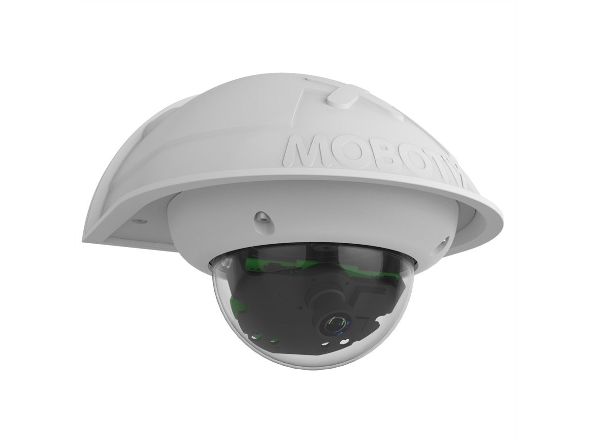 MOBOTIX D26B domecamera 6MP met B237 lens (15° dag), IP66 en IK10