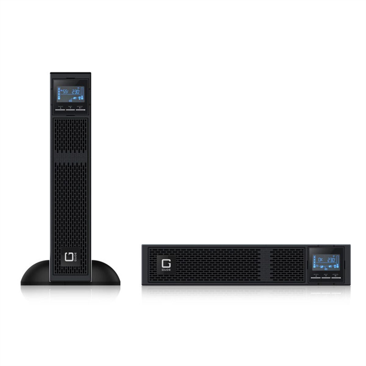 ROLINE ProSecure III 3000 RM2HE - Online UPS, 19" rack-versie, zwart, zwart