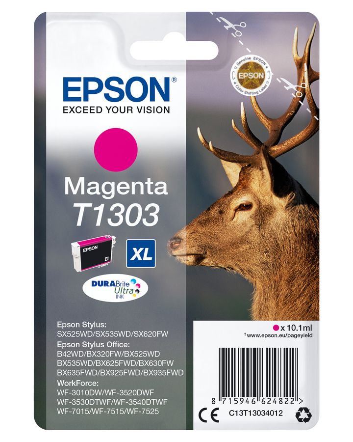 Epson inktpatroon Magenta T1303 DURABrite Ultra Ink