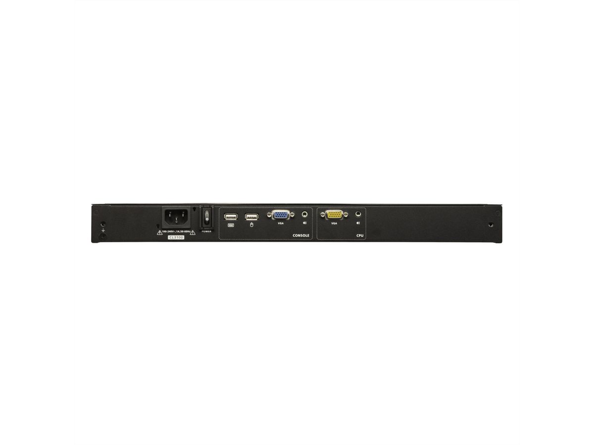 ATEN CL3100NX Console USB VGA, DE-Layout