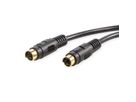 VALUE S-Video Kabel, zwart, 3 m